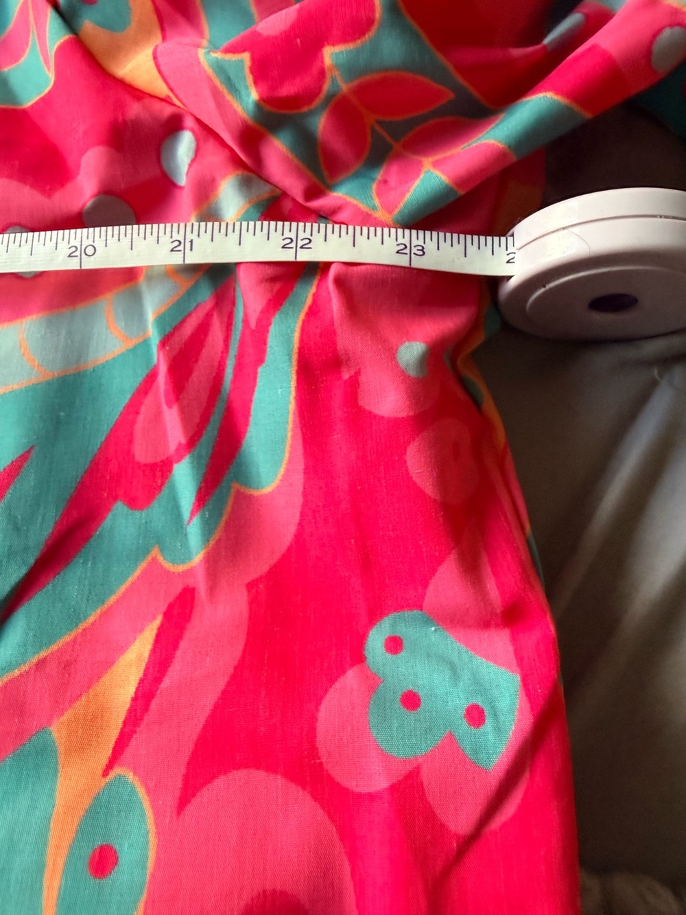 Pink Multi Paisley Button-Front Blouse - Picture 6 of 6